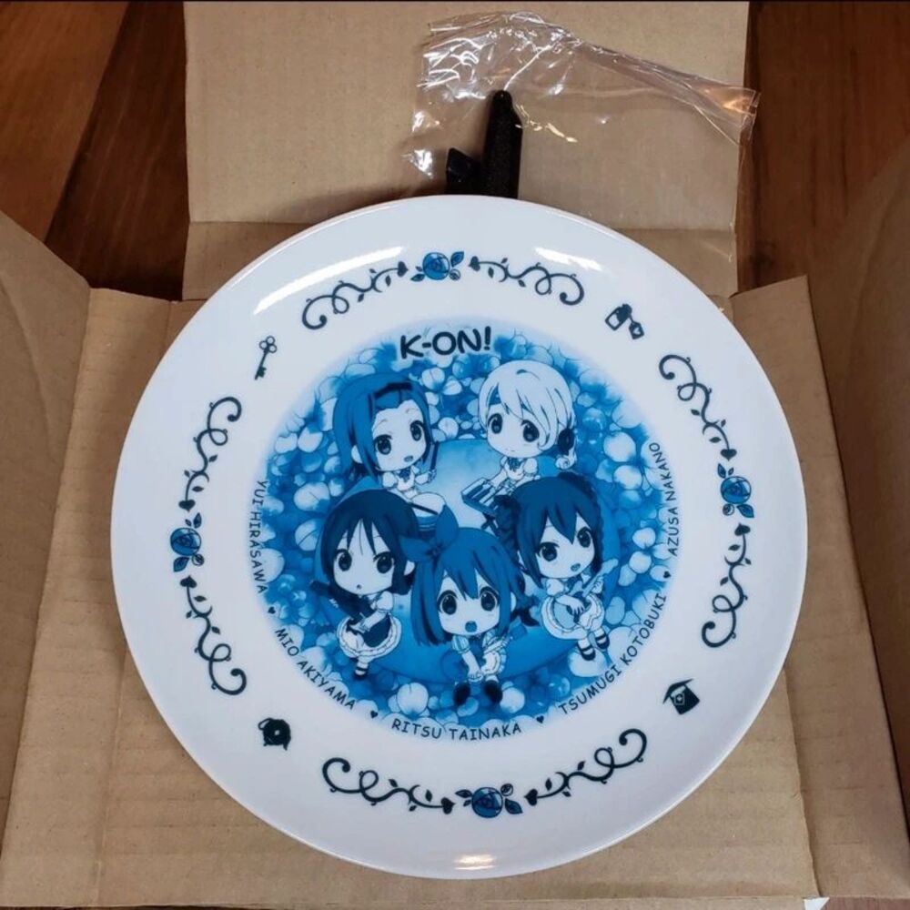 K-ON! Anime girl plate